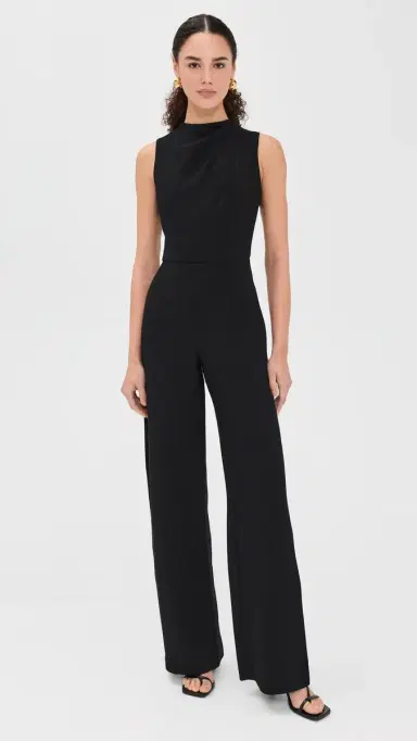 BLACK HALO Corrine Jumpsuit Black 4 | Thumbnail 2