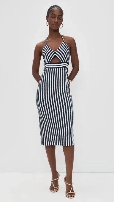 Ramy Brook Stevie Dress Navy Stripe S | Thumbnail 5 Ramy Brook Stevie Dress Navy Stripe S | Thumbnail 5