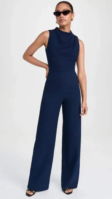 BLACK HALO Corrine Jumpsuit Bluestone 4 | Thumbnail 2