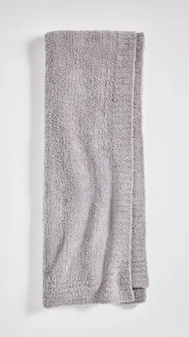 Barefoot Dreams CozyChic Throw Dove Gray One Size | Thumbnail 2