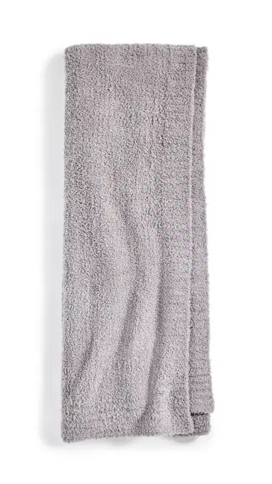 Barefoot Dreams CozyChic Throw Dove Gray One Size | Thumbnail 6