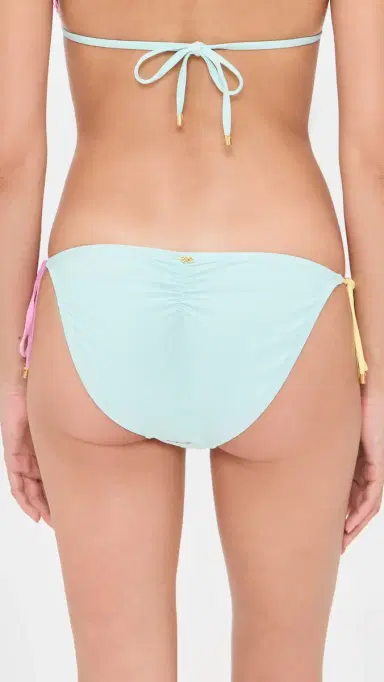 PQ Swim ace Tie Side Full Bikini Bottoms Sweet Pea | Thumbnail 3