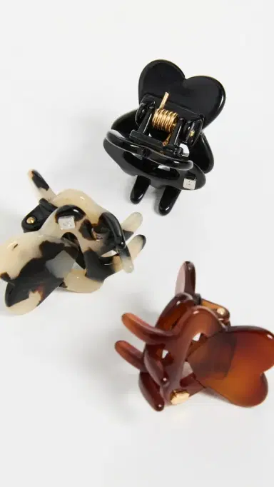 Alexandre de Paris Small Hair Clip Noir One Size | Thumbnail 4