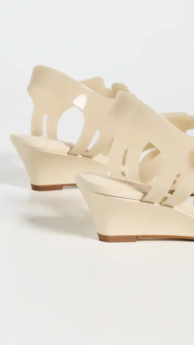 FARM Rio Fisherman Jelly Kitten Wedges | Thumbnail 4 FARM Rio Fisherman Jelly Kitten Wedges | Thumbnail 4