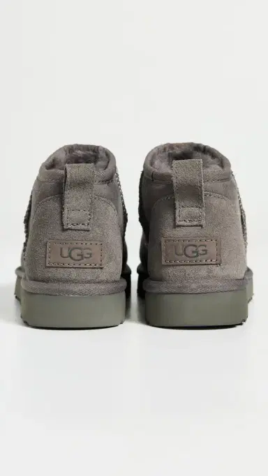 UGG Classic Ultra Mini Boots Grey 5 | Thumbnail 4
