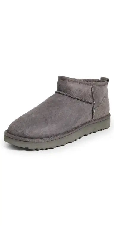 UGG Classic Ultra Mini Boots Grey 5 | Thumbnail 1
