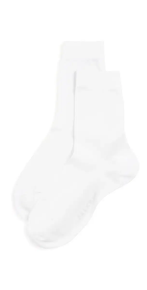 Falke Cotton Touch Ankle Socks White