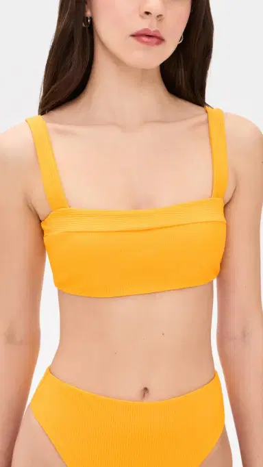 JADE SWIM Coast Bikini Top Golden M | Thumbnail 2