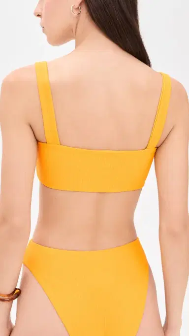 JADE SWIM Coast Bikini Top Golden M | Thumbnail 3