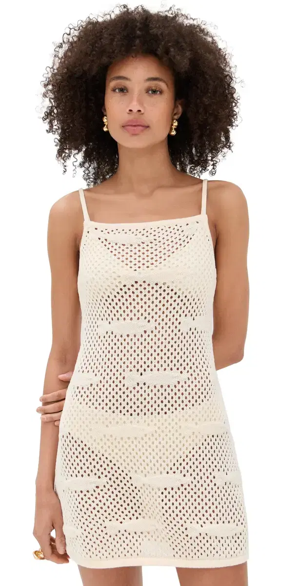 Rio Coverup Dress Ecru