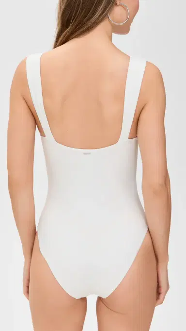 SIMKHAI Kyle Bustier One Piece White | Thumbnail 3