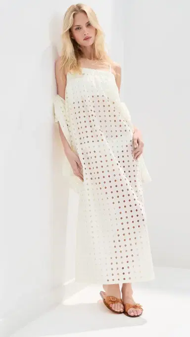 LE BOP Camille axi Dress  Eyelet | Thumbnail 2