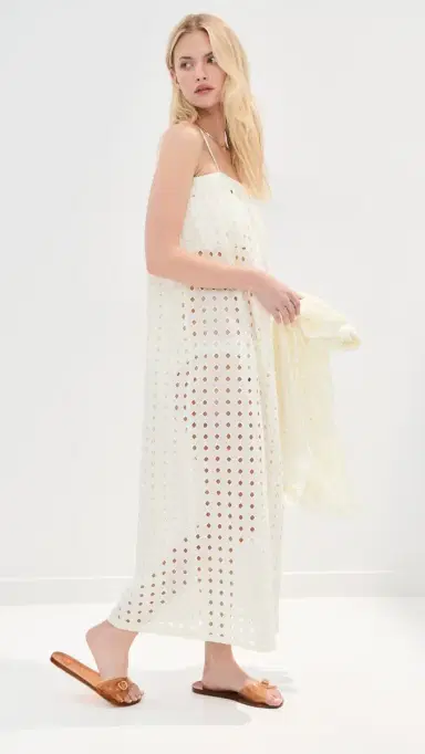 LE BOP Camille axi Dress  Eyelet | Thumbnail 4