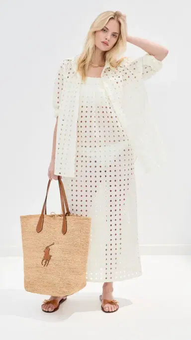 LE BOP Camille axi Dress  Eyelet | Thumbnail 5
