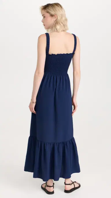 Hill House Home The Anjuli Nap Dress Navy S | Thumbnail 3 Hill House Home The Anjuli Nap Dress Navy S | Thumbnail 3