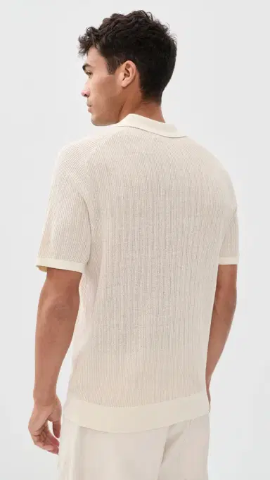 Simkhai Radcliffe Knit Polo | Thumbnail 3 Simkhai Radcliffe Knit Polo | Thumbnail 3