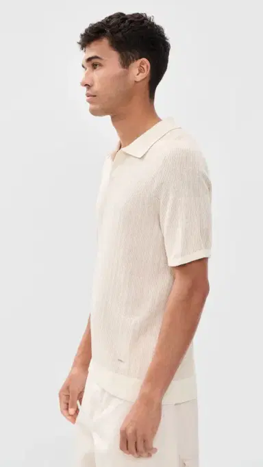 Simkhai Radcliffe Knit Polo | Thumbnail 4 Simkhai Radcliffe Knit Polo | Thumbnail 4