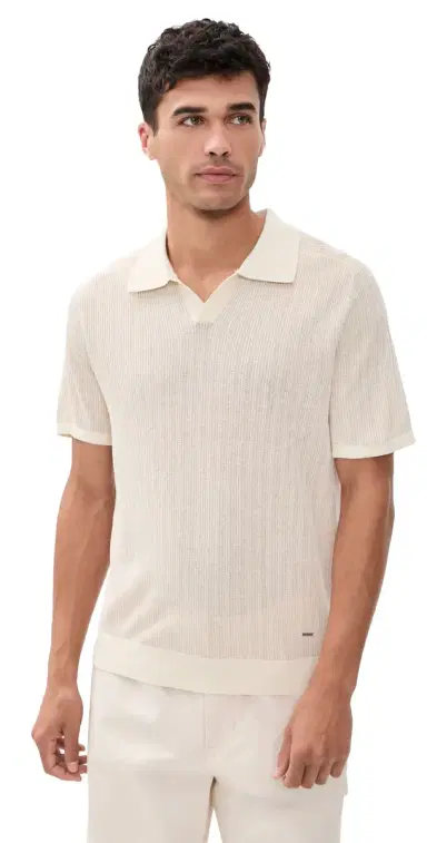 Simkhai Radcliffe Knit Polo | Thumbnail 1 Simkhai Radcliffe Knit Polo | Thumbnail 1