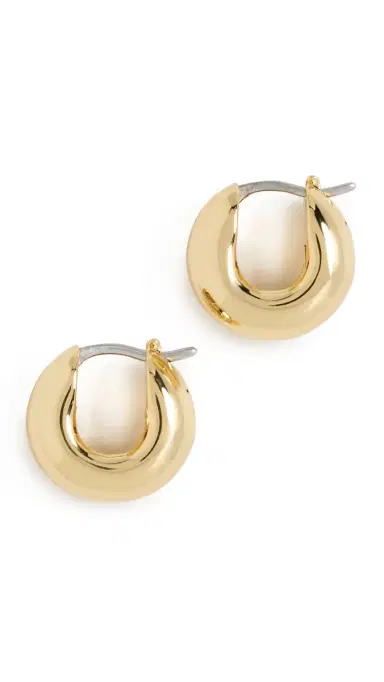 Jenny Bird Mini Tome Hoop Earrings High Polish | Thumbnail 5 Jenny Bird Mini Tome Hoop Earrings High Polish | Thumbnail 5