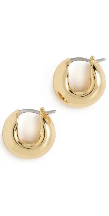 Jenny Bird Mini Tome Hoop Earrings High Polish | Thumbnail 1 Jenny Bird Mini Tome Hoop Earrings High Polish | Thumbnail 1