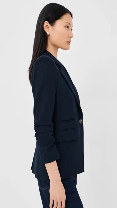 Veronica Beard Battista Dickey Jacket Navy 2 | Thumbnail 4 Veronica Beard Battista Dickey Jacket Navy 2 | Thumbnail 4