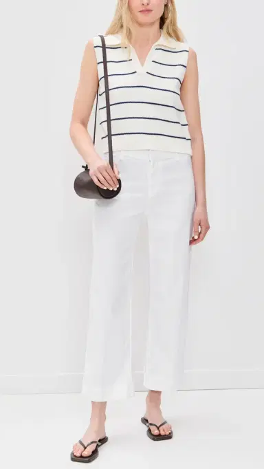 FRANK & EILEEN The Trousers White | Thumbnail 5