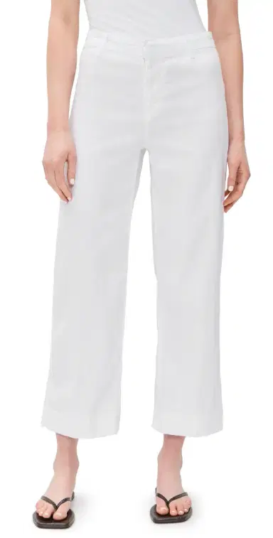 FRANK & EILEEN The Trousers White | Thumbnail 1