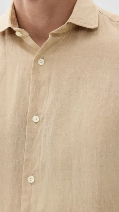 Frescobol Carioca Antonio Linen Shirt and Dune | Thumbnail 6 Frescobol Carioca Antonio Linen Shirt and Dune | Thumbnail 6