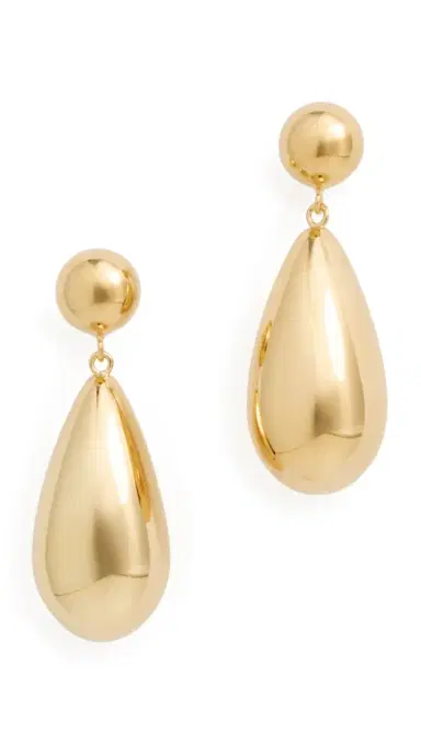 LIÉ STUDIO The Lola Earrings Gold One Size | Thumbnail 5