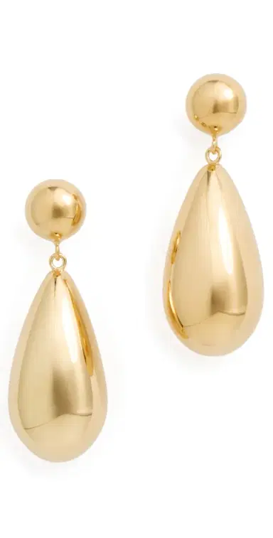 LIÉ STUDIO The Lola Earrings Gold One Size | Thumbnail 1