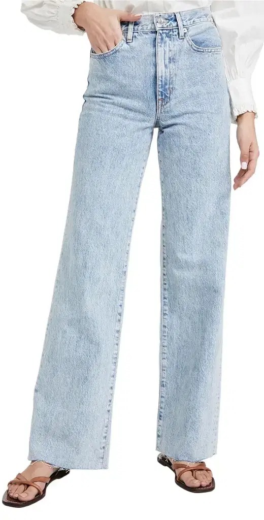 Grace High Rise Wide Leg Jeans Time To Go