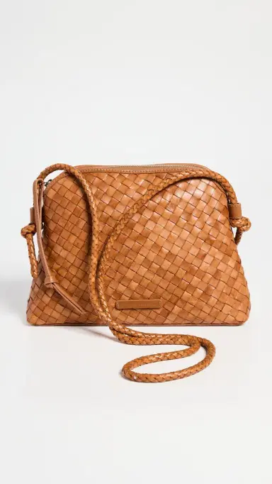 Loeffler Randall Mallory Woven Crossbody Bag Timber One Size | Thumbnail 2