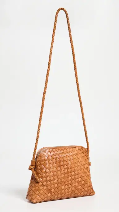 Loeffler Randall Mallory Woven Crossbody Bag Timber One Size | Thumbnail 4