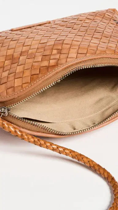 Loeffler Randall Mallory Woven Crossbody Bag Timber One Size | Thumbnail 6