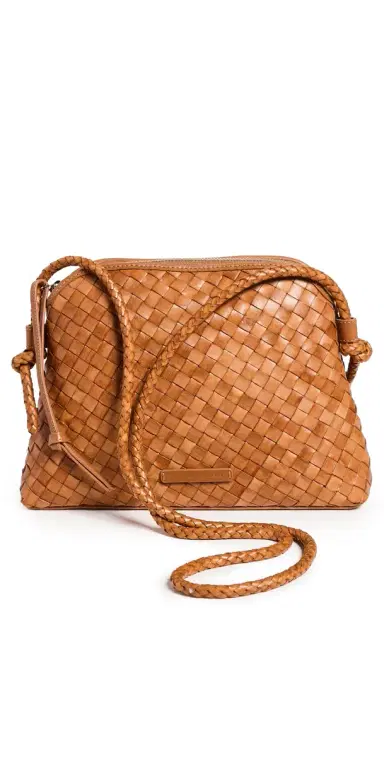 Loeffler Randall Mallory Woven Crossbody Bag Timber One Size | Thumbnail 1