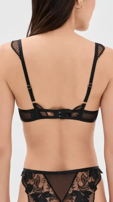 Bluebella Gabriella Wired Bra Black | Thumbnail 3