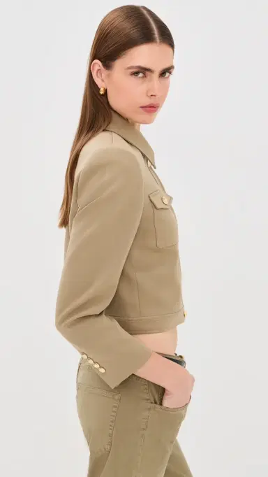 Nili Lotan Edna Cropped Jacket | Thumbnail 4 Nili Lotan Edna Cropped Jacket | Thumbnail 4