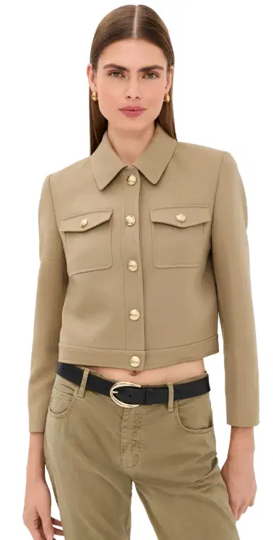 Nili Lotan Edna Cropped Jacket | Thumbnail 1 Nili Lotan Edna Cropped Jacket | Thumbnail 1
