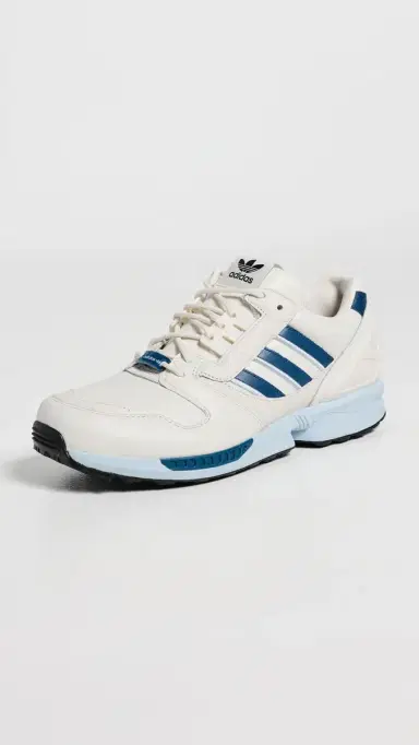 Adidas Golf ZX 800 Spikeless Golf Shoes Off White/Dusky Petrol/Sky 7 | Thumbnail 2