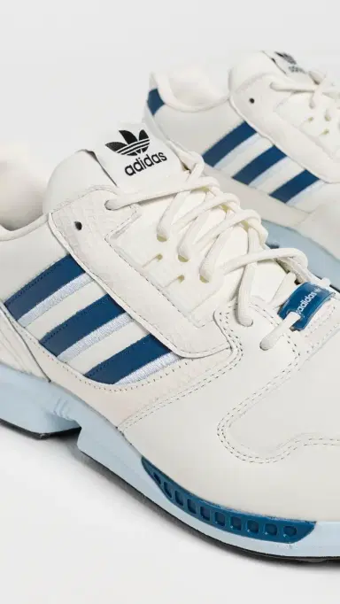 Adidas Golf ZX 800 Spikeless Golf Shoes Off White/Dusky Petrol/Sky 7 | Thumbnail 5