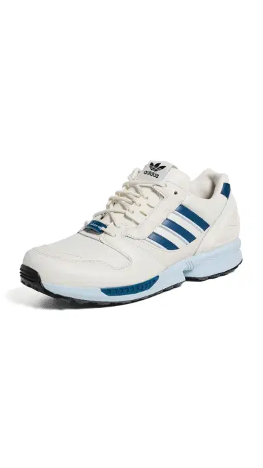 Adidas Golf ZX 800 Spikeless Golf Shoes Off White/Dusky Petrol/Sky 7 | Thumbnail 6