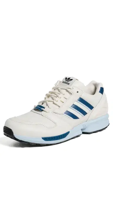 Adidas Golf ZX 800 Spikeless Golf Shoes Off White/Dusky Petrol/Sky 7 | Thumbnail 1