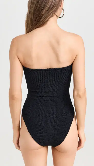 Hunza G Alana One Piece Black One Size | Thumbnail 3