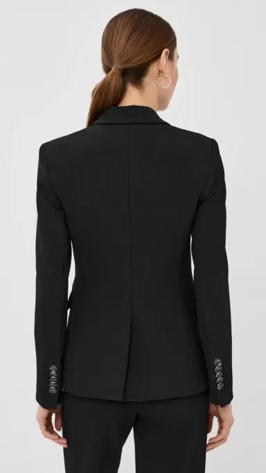 Veronica Beard Single Breasted Miller Jacket Black 0 | Thumbnail 3 Veronica Beard Single Breasted Miller Jacket Black 0 | Thumbnail 3