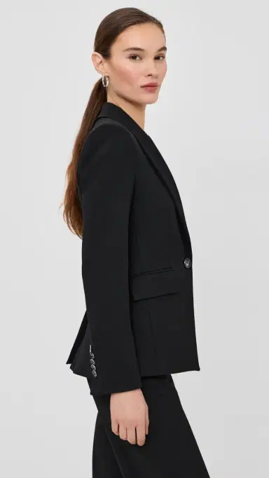 Veronica Beard Single Breasted Miller Jacket Black 0 | Thumbnail 4 Veronica Beard Single Breasted Miller Jacket Black 0 | Thumbnail 4
