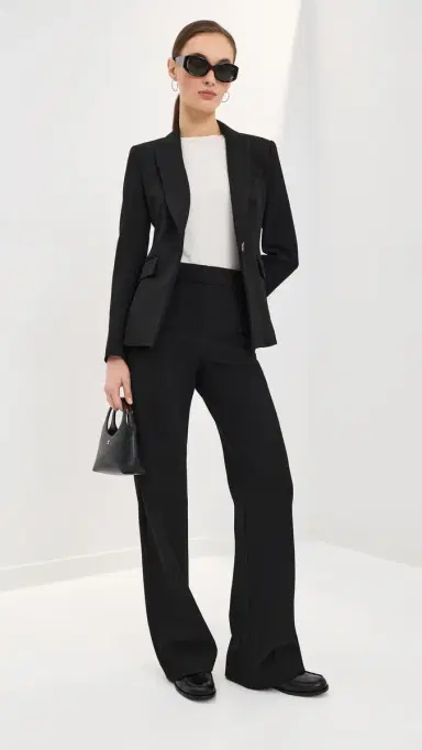 Veronica Beard Single Breasted Miller Jacket Black 0 | Thumbnail 5 Veronica Beard Single Breasted Miller Jacket Black 0 | Thumbnail 5