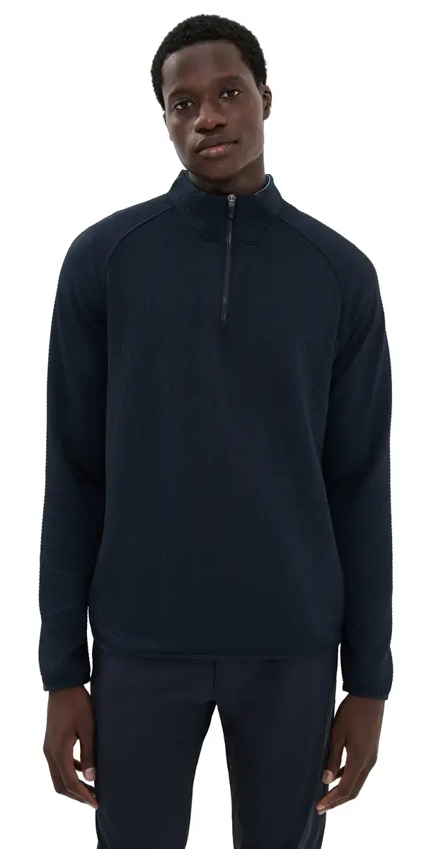 Rhone Founder's Golf Quarter Zip True Navy