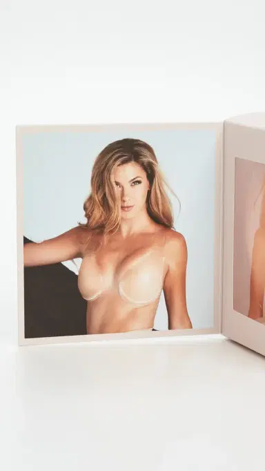 FASHION FORMS Voluptuous Silicone Lift Bra Khaki G | Thumbnail 4