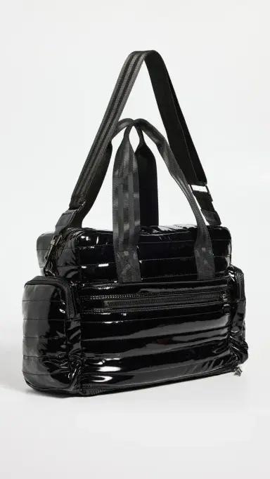 Think Royln Voyager Tote Black Patent | Thumbnail 4