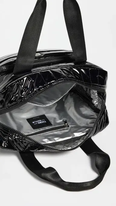 Think Royln Voyager Tote Black Patent | Thumbnail 6